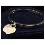 Tiffany & Co. sterling bracelet with heart