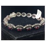 Sterling Designer Bracelet 10"