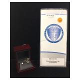 14K Gold Diamond Earrings 1.07 Total wieght $4,280