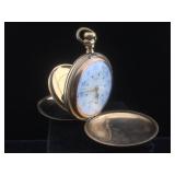 Rockfort Pocket watch porclean face cira 1893