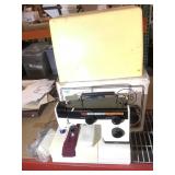 JCPenny Sewing Machine with Foot Pedal and case