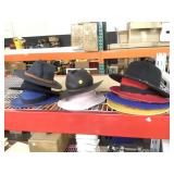 Assorted hats some Felt sz M