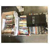 Sony Blu-ray player with remote and assorted