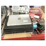 Toshiba DVD player assorted laptops as is and
