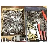 Assorted sockets and tools