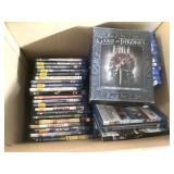 Game of Thrones set and assorted Blu Rays