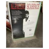 Scarface framed Poster