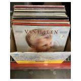 Van Halen and assorted LPs