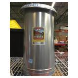 Poultry Feeder 40lb and 17in pan