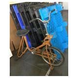 Trac exercise bicycle