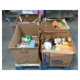 Pallet of assorted kitchen items and more