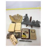 NOS Vintage Meat Logs, Pharmacy Receipt Books,