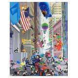 Melanie Taylor Kent LE Serigraph w/ COA. Wall