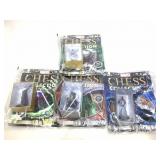 4 NIB Marvel Chess Collection Pieces. See Photos