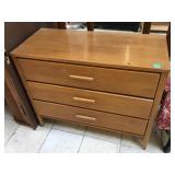 Conant Ball MCM dresser w/3 drawers, approx 3 ft