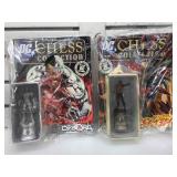 2 New DC Chess Collection Pieces incl. Reverse