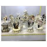 Large Collection of Vintage Wedding Toppers