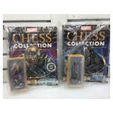 2 New Marvel Chess Collection Pieces incl. Dark
