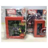 2 NIB Marvel Fact Finder Figurines