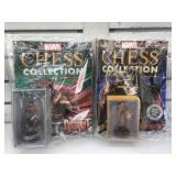 2 New Marvel Chess Collection Pieces incl. Gambit