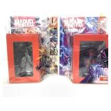 2 NIB Marvel Fact Finder Figurines