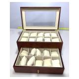 20 Slot Watch Display Storage Box.