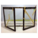Vintage Sunshine Biscuits Glass Store Display