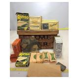Vintage Product Boxes