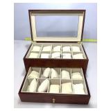 20 Slot Watch Display Storage Box.