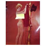 Large Format Photo Negative of PinUp Girl. 8x10