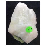 Raw Kyanite, White/Green Specimen. 0.6kg