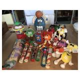 Assorted M&Ms Collectibles