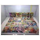 40 assorted comics, see photos