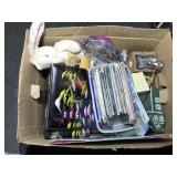 Post cards, jewelry box and more