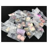 28 pairs earrings Costume jewelry lot