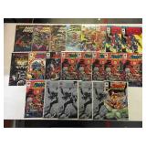 22 Valiant Magnus Robot Fighter comics, cover