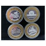 4-$10 Silver strikes casino 999 tokens