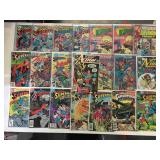 22 DC Superman comics, cover price 35¢, 40¢, 50¢,