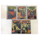 5 DC Action Comics/Superman and Worlds finest