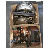 Vintage Copper and Silverplate