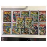 12 Marvel Warlock comics, price cover 20¢
