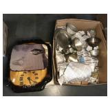 SW Clock, Metal and Silverplate and more