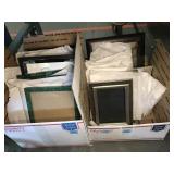 Assorted new picture frames