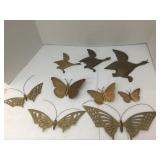 Vintage Brass Butterflies & More