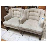 Rolling armchairs