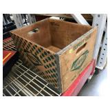 Vintage 1972 Wood Daitch Crate