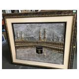 3D Artwork of the Kaaba in Mecca - approx. 3x4 ft