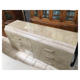 Long dresser w/6 drawers, approx 6ft long