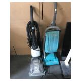Vacuum and carpet shampooer