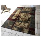 Unique Loom area rug, approx 6 x 9 ft